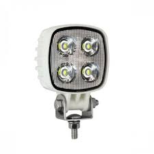RIGIDON 2 stuks led-werklamp, 5 inch 42W spotstraal, 12V 24V rijverlichting lamp voor auto off-road boot vrachtwagen 4x4 SUV ATV tractoren graafmachine, 6000K wit, mistlamp