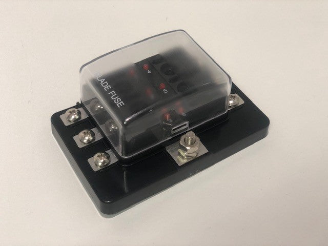 Zekeringhouder LED met schroef aansluiting