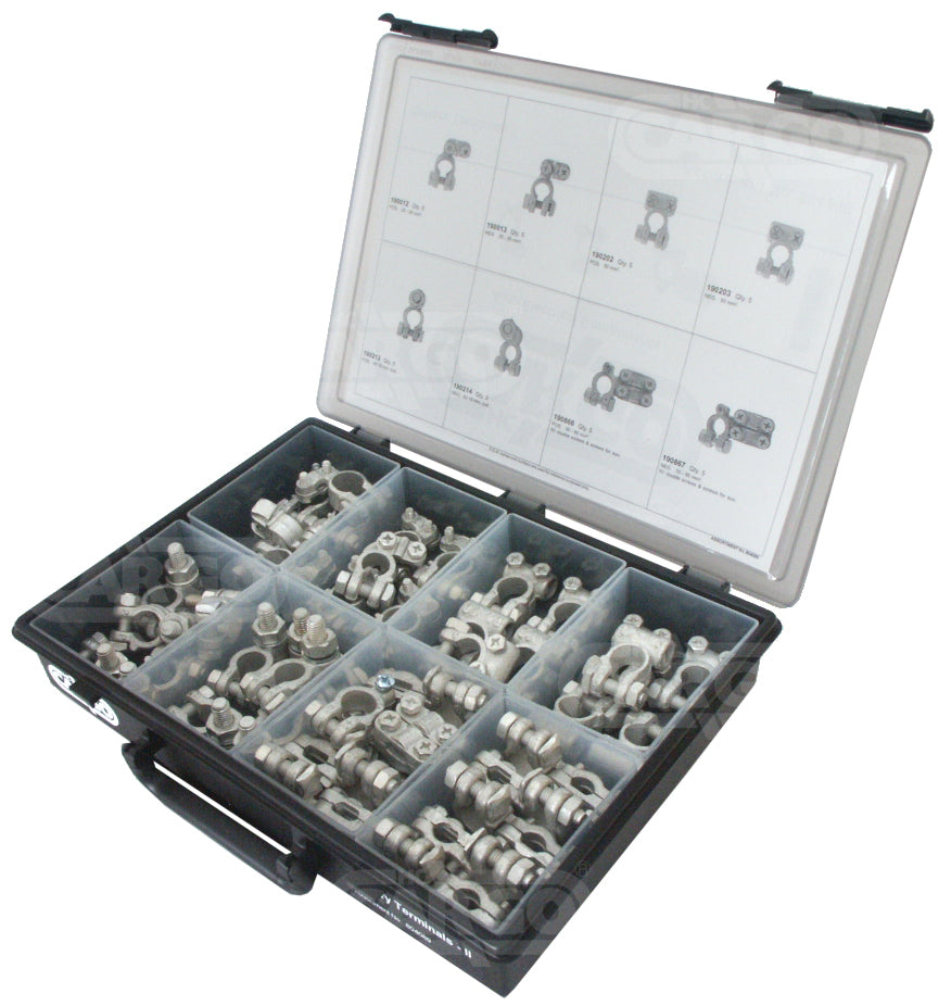 Assortiment accupool klemmen
