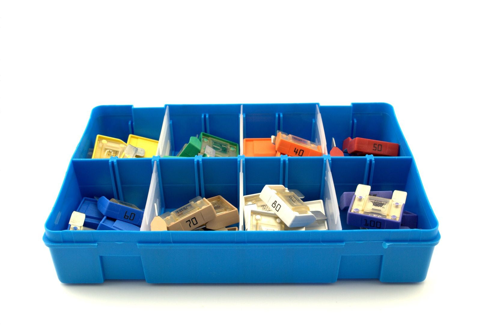 Assortiment dozen zekeringen 