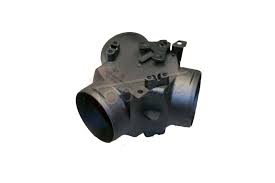Y verdeelstuk 90/90/90 mm met klep