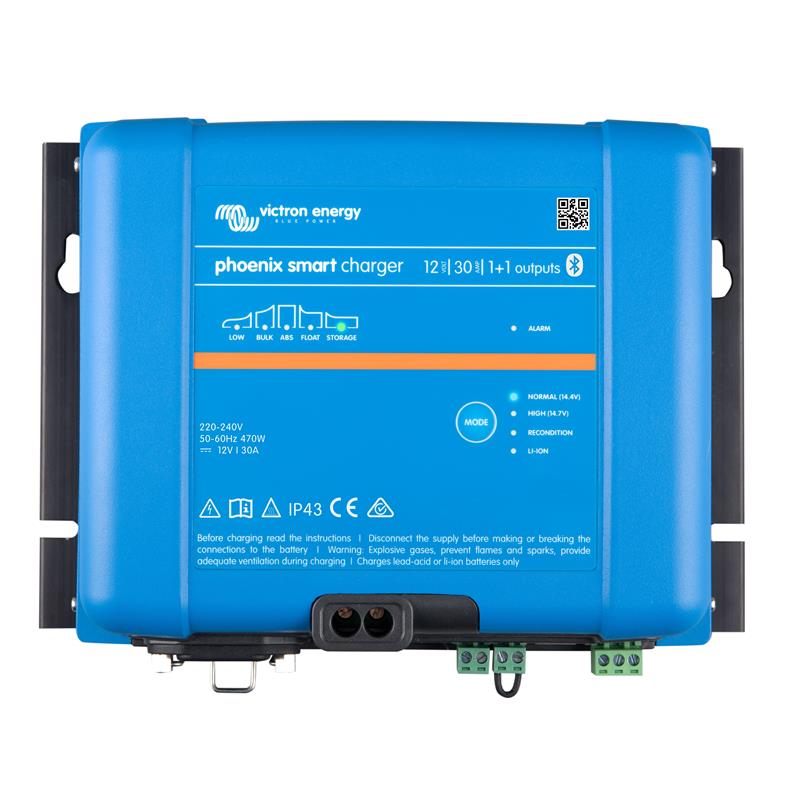 Victron Phoenix Smart IP43 Charger 24/16 (1+1) 120/240V