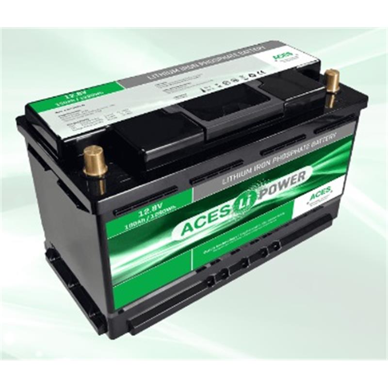 Aces 100Ah Lithium accu Din maat