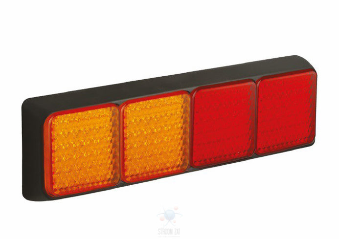 Led rem/achterlicht unit 430 x 125 x 50 100 serie