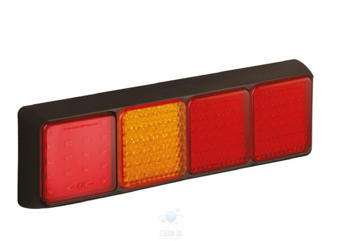 Led rem/achterlicht unit 430 x 125 x 50 100 serie