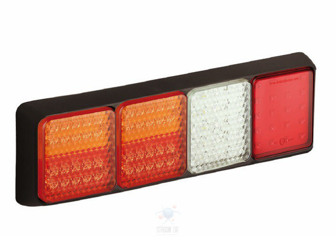 Led rem/achterlicht unit 430 x 125 x 50 Links 100 serie