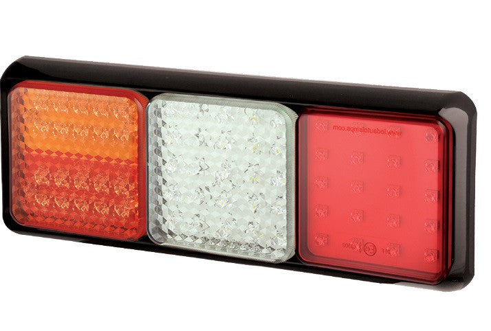 Led rem/achterlicht unit 350 x 120 x 31 Links 100 serie