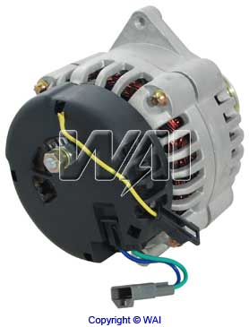 Dynamo John Deere Case Iveco 160 Amp 12 Volt, CW, 8-Groove Pulley