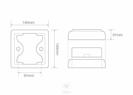 Black Bracket voor 125 serie