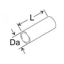 Uitlaat verbindingsstuk 30mm 