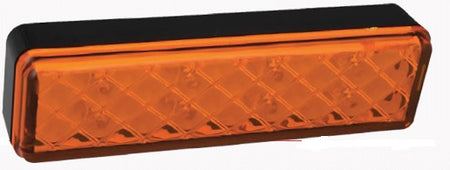Led richtingaanwijzer unit 135 x 38 x 24mm 135 serie slim-line