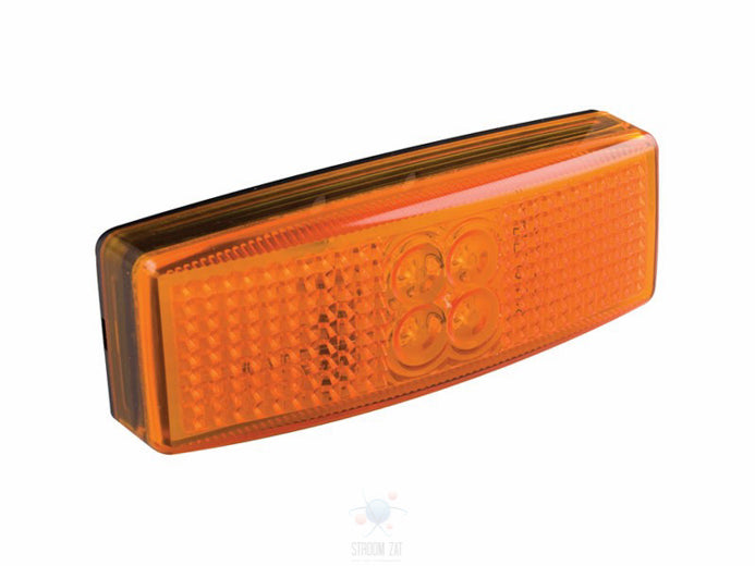 Led Zijmarkeringslamp Amber 110 x 40 x 25  1490 serie plug&play