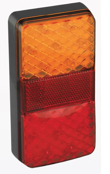 Led  Rem/achterlicht 12V met Ekeur 150 serie compact combi set van twee