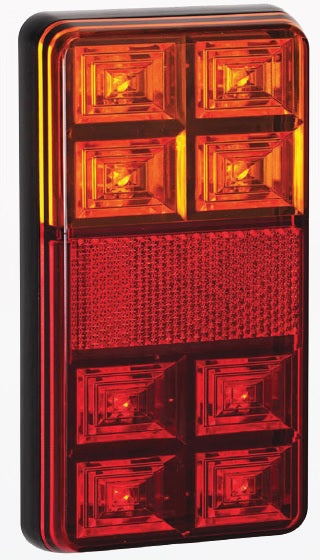 LED Achterlicht 12V met Ekeur 151serie DUO set