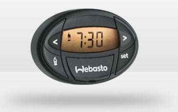 Webasto Digitale klok 3 tijden 60 minuten 12V