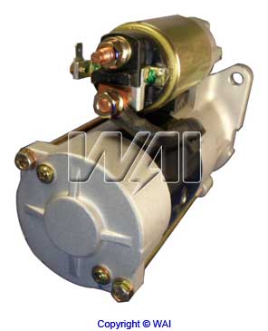Startmotor - Case / Cub Cadet / Mitsubishi / Toro / Weidemann / 12V , 2.0 KW