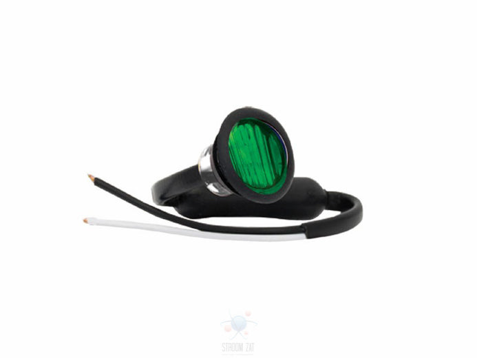 Led Markeringslamp Groen rond 28 181 serie