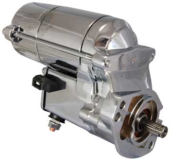 Startmotor Harley Davidson 1993-2006 1.8KW versie Chroom