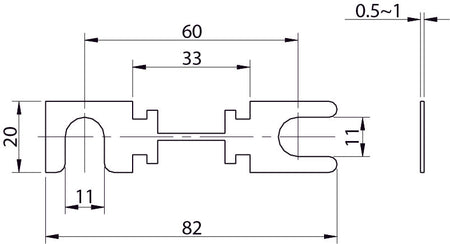 Smeltzekering 135A 