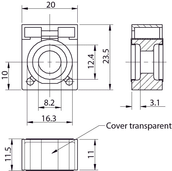 Zekering Compact 75A á 1 stuks 