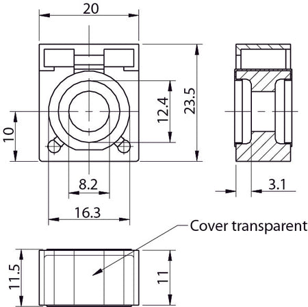 Zekering Compact 75A á 1 stuks 