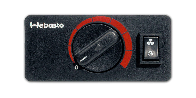 Webasto Paneel met ventilatieschakelaar zonder draaiknop