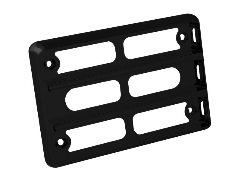 Black Bracket Triple voor 200 serie slim line