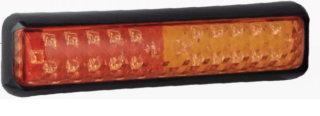 Led rem/achterlicht/richtingaanwijzer unit 200 x 50 x 28mm 200 serie