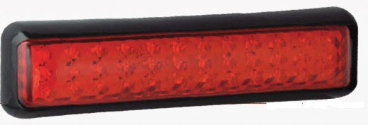 Led rem/achterlicht unit 200 x 50 x 28mm 200 serie slim-line