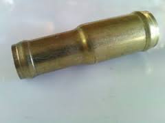 Waterslang koppelstuk 18/22mm messing verloop