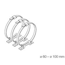 Luchtslang Bevestigingssteun 60/100 ( 3 stuks )