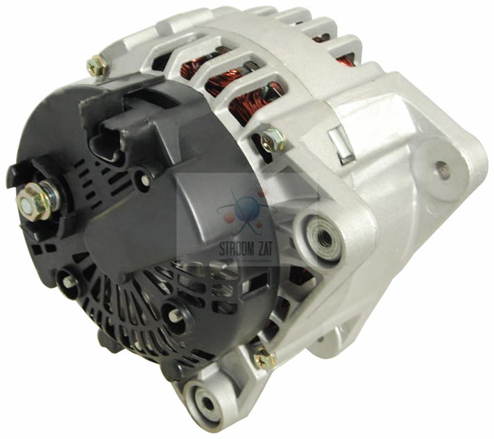 Dynamo 125A Opel,Nissan, Renault, Volvo met vrijloop poelie 
