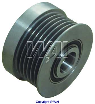  6-Groove Clutch Pulley voor bosch dynamo's