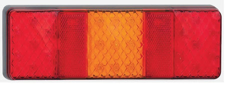 Led Achterlicht unit 250x80mm met mistlamp