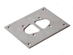 Montage steun plat inox Airtronic D2 ( D4 ) 160 x 160