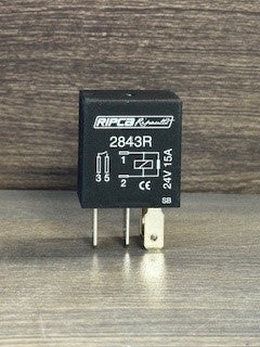 Maak relais micro 24V 15A met weerstand