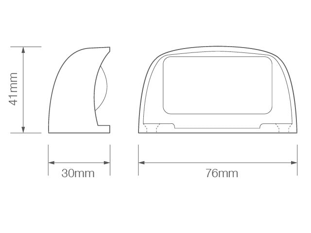 Led Kentekenplaat verlichting 35 serie