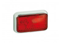 Led Achtermarkeringslamp Red Chrome 58 x 35 x 19 35 serie