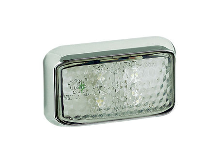 Led Voormarkeringslamp White Chrome 58 x 35 x 19 35 serie