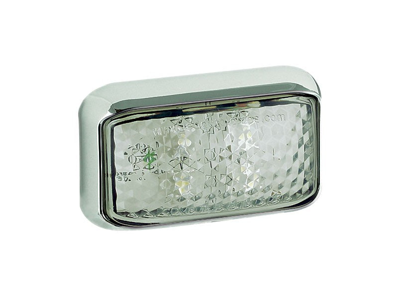 Led Voormarkeringslamp White Chrome 58 x 35 x 19 35 serie