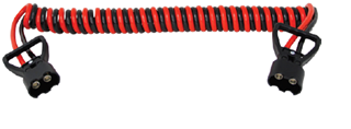 Laadkabel 2x 35mm² Spiraal 3.5M Rema