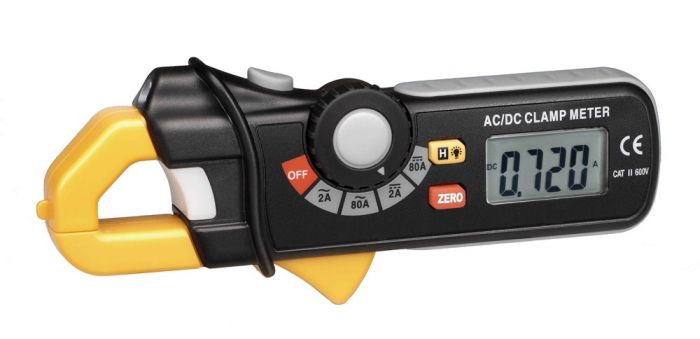 Ampere tang met LCD scherm