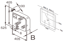 Brandstoftank 12 liter zwart