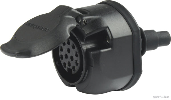 13Polige stekkerdoos met 2 micro switches