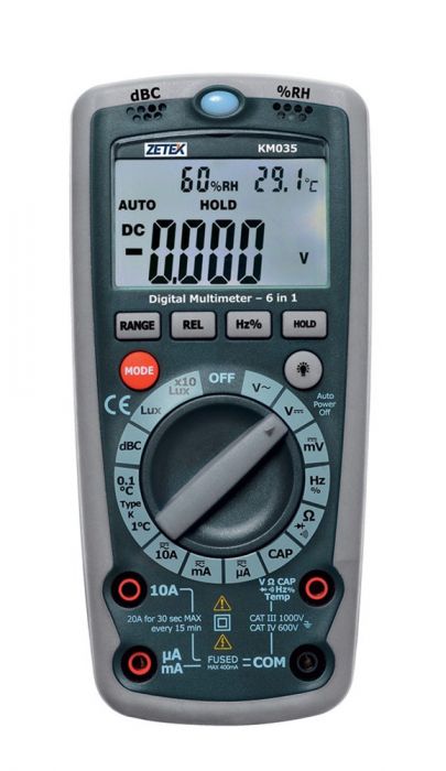 Multimeter Zetek 