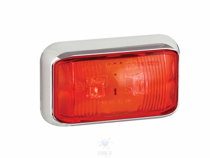 Led Achtermarkeringslamp Red Chrome 58 x 35 x 19 58 serie
