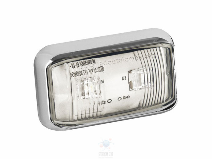 Led Voormarkeringslamp White Chrome 58 x 35 x 19 58 serie