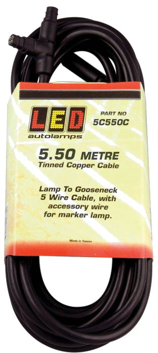 Main Chassis Gooseneck Cables 5.50M 5wire
