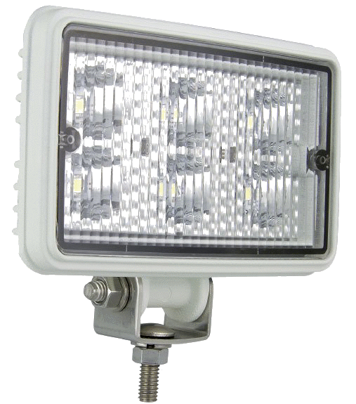 Led Werklamp rechthoekig 150 x 115 720 lumen 6 leds breedlicht 12/24V