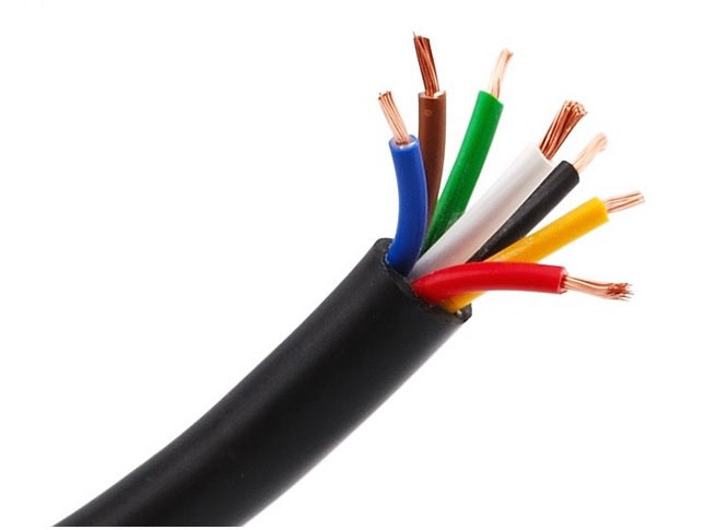 7 aderig kabel 1mm²